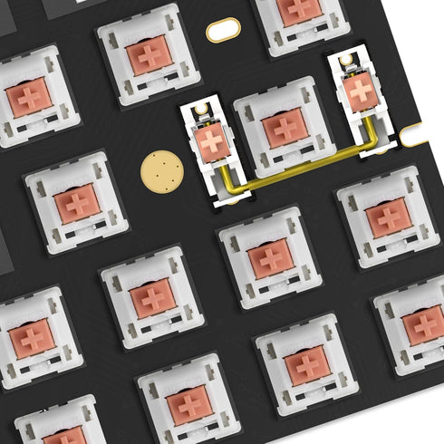 YIMAGUJRX Keyboard Stabilizer Films Pcb Stabilizer Teflon Pads for Custom Gaming Keyboards (20 Pcs)...