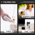 Personal Handheld Fan, Mini Portable Pocket Fan, Small Travel Eyelash Fans USB Rechargeable for Home Sports Outdoor Travel, 2 Speed Powerful Wind ...