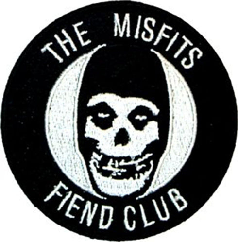 C&D Visionary Application Misfits Fiendclub Patch Black...