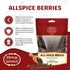 Spicy World Whole Allspice Berries 14 Oz Resealable Bag | All Spice Pimento Jamaica Pepper for Cooking & Seasoning | Versatile Berry for Curries, ...