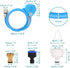 Dog Bath Hose Sprayer and Scrubber Attachment - Indoor/Outdoor Pet Bathing, Grooming and Washing - Pet Shower Brush with Garden Nozzle...