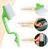 Slick- Window Track Cleaning Brush, 2 Pack, Window Cleaning Brush Tool, Window Groove Cleaning Brush, Window Track Cleaner, Gap Cleaning Brush, Wi...