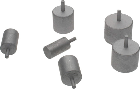 The Beadsmith Wig Jig Delphi Pegs – Wire Elements Small Sizes, 6 Pieces, Nylon with Metal Pins, 3/16, 1/4, 5/16, 3/8, 7/16 & 1/2 Inch Sizes - Used...