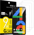 NEW'C [3 Pack Designed for Google pixel 4a 4G Screen Protector Tempered Glass, Case Friendly Anti Scratch Bubble Free Ultra Resistant......