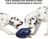 Pets First NCAA Flordia Gators Football Treat Dispensing Toy for Dogs and Cats, Rubber Ball Dog Toy, Interactive Fun Dog Treat Toy, Natural Rubber...