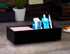 Bostitch Office Konnect Desk Organizer Accessory Tray, Wide, Stacks for Desktop Storage, Black...