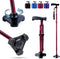 HurryCane Freedom Edition Foldable Walking Cane with T Handle...