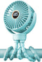 Baby Stroller Fan, Mini Portable Fan Battery Operated, LED Display with 3 Speeds, Small Clip on Fan Desk Fans USB Rechargeable, Personal Handheld ...