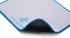 (68 Color/Size Options Gaming Mouse Pad (Small: 8x10), White Pad with Light Blue Stitching. Best Premium Waterproof Non RGB Computer Gaming XL Des...