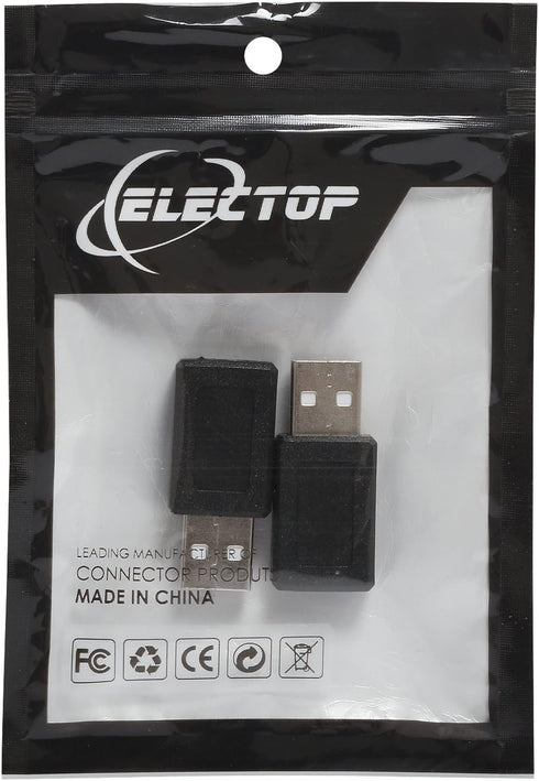 ELECTOP 2 Pack USB 2.0 A Male to USB B Mini 5 Pin Female Adapter Converter...