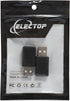 ELECTOP 2 Pack USB 2.0 A Male to USB B Mini 5 Pin Female Adapter Converter...
