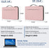 Laptop Sleeve 14 inch Laptop Case Waterproof Handle Laptop Bag Protective Business Computer Carrying Bag Compatible with 13.3-14 Inch Laptop/Chrom...