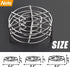 Steam Rack Trivet Stainless Steel Steaming Rack Electric Pressure Cooker steam Rack Stand Diameter 6" 3Pack...