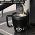 Bincoo 480ML Stainless Steel Coffee Mug with Straw-Pour Over Coffee Maker Set with Collapsible Coffee Dripper Thermal Coffee Mug for Home Office (...