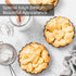 Mini Tart Pan Set of 6, Non-Stick 4 Inch Quiche Pan, Removable Bottom Tart Pan for Pies, Quiche Bakeware, Cheese Cakes, Desserts and more...