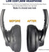 Life Q10 Ear Pads Replacement Ear Cushion Foam Soft Earpads Compatible with Anker Soundcore Life Q10 / Q10 BT Headphones Ear Cushion (Black/Red).....