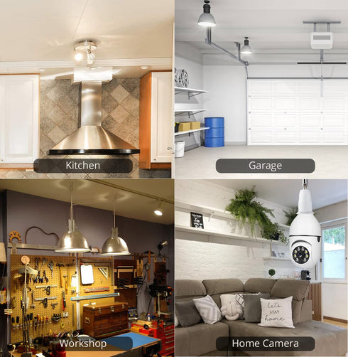 JACKYLED E26 to E26 Light Socket Extender 3.9”/10CM Extension, E26 E27 Medium Base Bulb Converter, Max 60W 360 Degree Adjustable Extension Adapter...