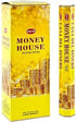 Hem Money House Incense Sticks (120 Sticks, 6 Boxes Inside) - 9 Inches Long, 20g per Box - Attract Positive Energy and Abundance Into Your Life....