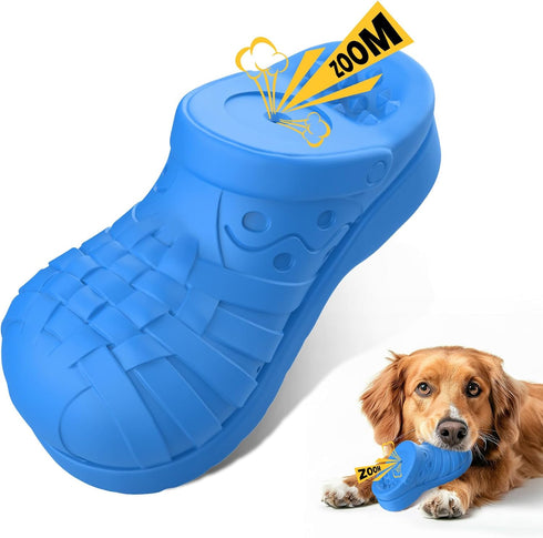 Dog Toys for Aggressive Chewers, Indestructible Dog Toys for Large Dogs, Dog Toys to Keep Them Busy,Tough Dog Toys Natural Rubber Interactive Dog ...