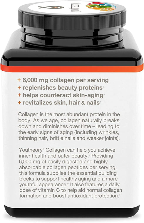 YOUTHEORY Advanced Formula 1 2 3 Collagen, 290 CT...