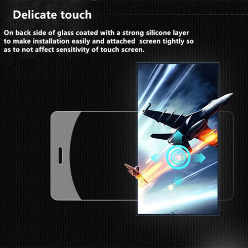 (2 Pack) for Unihertz Tank 2 Tempered Glass Protective for Unihertz 8849 Tank 2 Screen Protector Smart Phone Cover Film 6.81inches (Transparent).....
