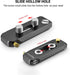 SMALLRIG Universal Low-Profile Quick Release NATO Rail Safety Rail 50mm/2inches Long with 1/4'' Screws for NATO Handle Camera Cage EVF Mount – BUN...