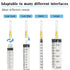 100pcs 25Ga 5/8inch for Lab Measuring Supplies, Refilling Inks...