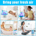 12PCS Universal Humidifier Cleaner Fish,Demineralization Cleaning Ball for Most Humidifier & Fish Tank, Purifies Water, Eliminates White Dust and ...