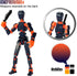 ?Assembled? T13 Action Figure, Samurai Style Titan 13 action figure Set with Bracket and 6 Weapons Dummy 13 action figure Nova 13 Lucky Multi-Join...