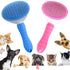 Self Cleaning Slicker Brush for Dog Brush & Cat Brush- Slicker Pet Grooming Brush- Shedding Grooming Tools. Brush for Pet (pink)...