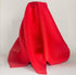 Fine Red 100% Silk Pocket Square for Men Full-Sized 17"x17"...