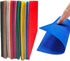 Jtnohx Felt Sheets, 32 Pcs Felt Fabric, 5"×5" Color Felt for Crafts, Stiff Craft Felt Square for for Sewing and Festivals Party...