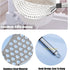 Framendino, Stainless Steel Crescent Pot Strainer Handle Strainer Pan Pot Strainer Colander for Noodles Vegetables Spaghetti...