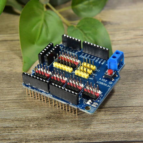 Comimark 2Pcs V5 Sensor Shield Expansion Board Shield for Arduino UNO R3 V5.0 Electric Module...