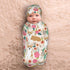 Cute Corgi Dog Baby Stuff Newborn Swaddle Blanket Cartoon Wrap Blanket Soft Stretchy Sleep Sack with Beanie Hat Gifts for Boys Girls Infant...