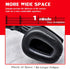 Ear Pads Compatible with B450-XT B550-XT Headset I with Microphone Foam (Protein Leather)...