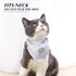 NA SooGree Cat Collar, Bow Tie Kitten Collar Bandana Adjustable Pet Neck Bows with Removable Bowtie Bandana Cute Flower Collar Accessories Gift fo...