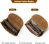 Jack&Chris Leather Multi Card Organizer Wallet Credit Card Holder Thin Wallet with Zipper Pocket,MBNM026...