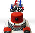 Boxing Cake Topper Bout Pugilist Infighter Beat Boxing Platform Punching Bag Glove Themed Men Kids Boy Girl Birthday Party Cake Decor Happy Bday E...
