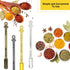 10 PCS Shovel Mini Spoon Alloy Tableware Charm Kitchen Pendant Spoon Tiny Shovel Spoon for Necklace DIY Craft Jewelry Making Keychain...