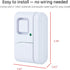 GE Personal Security Window and Door Alarm, 4 Pack, DIY Protection, Burglar Alert, Wireless Chime/Alarm, Easy Installation, Home Security, Ideal f...