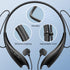 Neckband Bluetooth Headphones, Around The Neck Headphones 24H+ Playtime, Bluetooth Headsets with Call Vibration, Shark Jaw Design Wireless Earbuds...