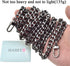 HAHIYO Purse Chain Strap Length 47.2” Bright Black for Shoulder Cross Body Sling Purse Handbag Clutch Bag Replacement Strap Comfortable Flat 0.4” ...