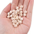 BronaGrand 300pcs 8MM Natural Color Round Ball Wood Spacer Beads Jewelry Findings Charms...