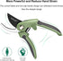 SZHLUX Pruning Shears, Sharp Precision Hand Pruner SK5 Carbon Steel Blades for Garden, Pruning Scissors, 5/8’’ Plant Clippers, Bypass Pruner...