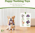 SHARLOVY Puppy Rope Toy, Dog Rope Toy for Small Dogs, Puppy Teething Toys, Cotton Interactive Tug of War Dog Toy for Puppies Boredom, Dog Chew Toy...
