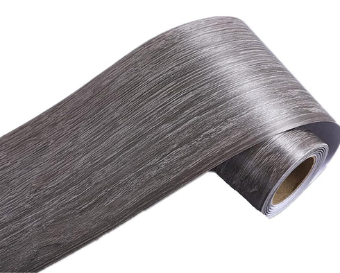 Amhao 5Meters Self-Adhesive Wood Grain Repair Tape Dark Grey Repair Tape for Desk Chair Furniture Decoration...