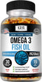 Kaya Naturals Omega 3 Supplement | Nature Made Omega 3 Fish Oil - 100% Pure Sea-Harvested Pelagic Fish Oil with No Fishy Aftertaste - Omega 3 Vita...