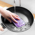 6 Pack Multi-Purpose Scrub Sponges for Kitchen 6 Colors, Non-Scratch Microfiber Sponge with Heavy Duty Scouring Power, Effortless Cleaning of Dish...