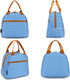 FlowFly Insulated Lunch Cooler Bag - Tote Bag Organizer for Women/Men, Royal...